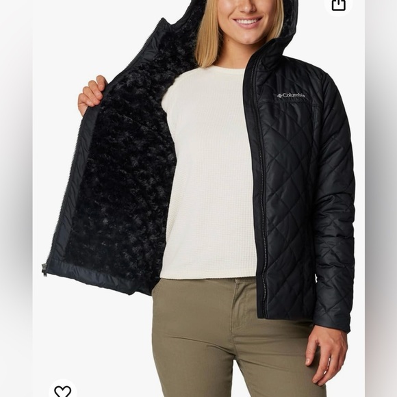 Columbia copper’s crest hooded jacket, size L - Picture 5 of 9